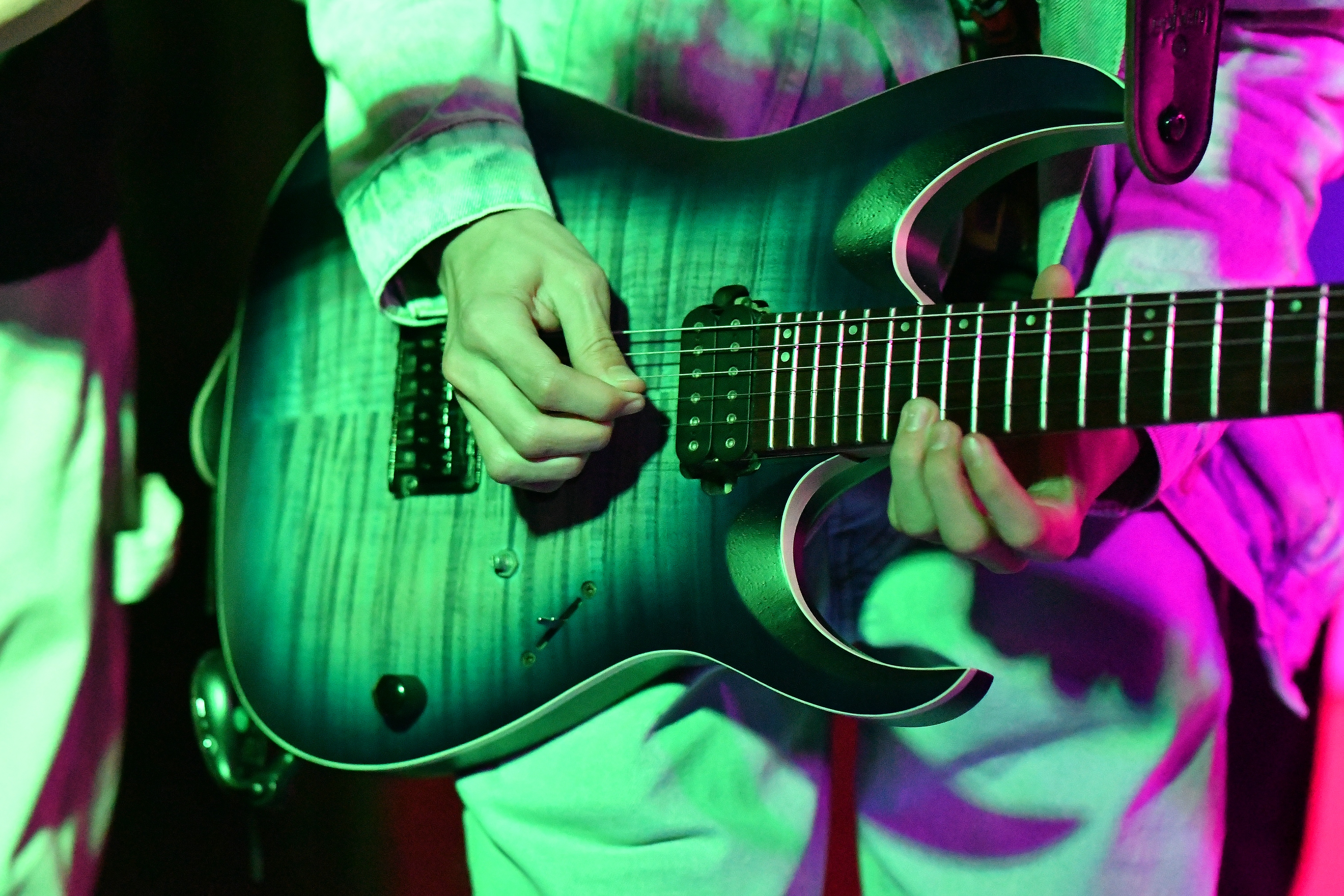 Schöne Ibanez Gitarre